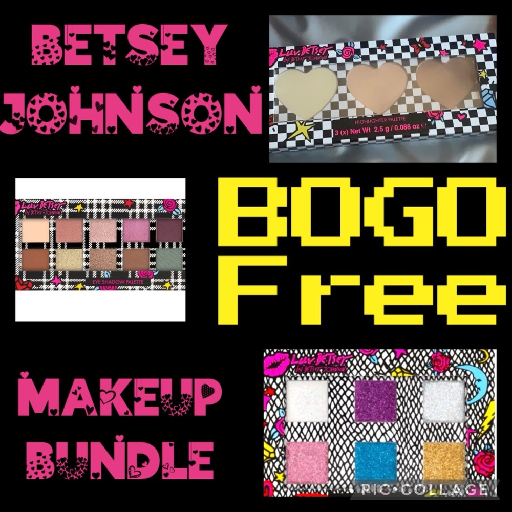 💕BOGO free💕 Betsey Johnson Makeup Bundle (get 2 bundles for the price of 1)